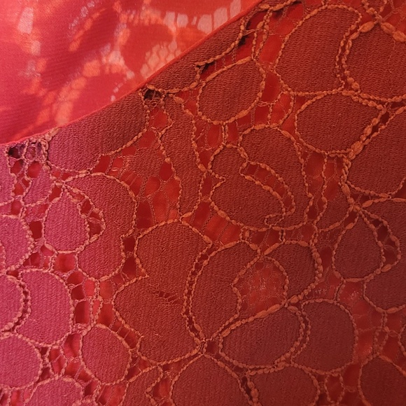 Talula Red Lace Mini Dress - Picture 5 of 5